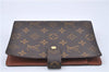 Authentic Louis Vuitton Monogram Agenda MM Notebook Cover R20004 LV 2727F