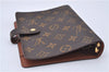 Authentic Louis Vuitton Monogram Agenda MM Notebook Cover R20004 LV 2727F