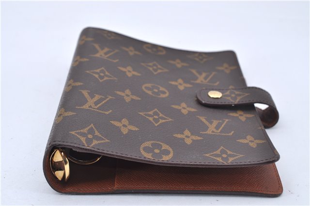 Authentic Louis Vuitton Monogram Agenda MM Notebook Cover R20004 LV 2727F