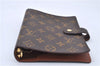 Authentic Louis Vuitton Monogram Agenda MM Notebook Cover R20004 LV 2727F