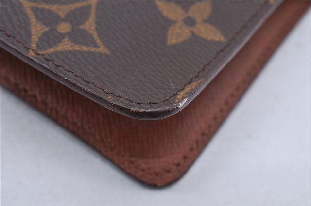 Authentic Louis Vuitton Monogram Agenda MM Notebook Cover R20004 LV 2727F