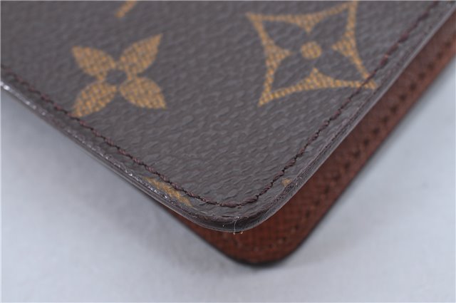 Authentic Louis Vuitton Monogram Agenda MM Notebook Cover R20004 LV 2727F