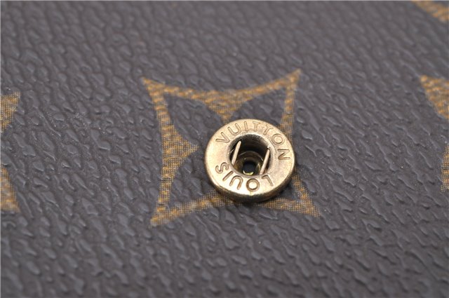 Authentic Louis Vuitton Monogram Agenda MM Notebook Cover R20004 LV 2727F