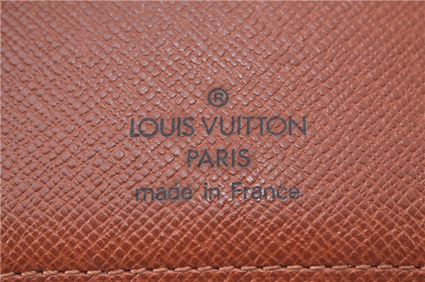 Authentic Louis Vuitton Monogram Agenda MM Notebook Cover R20004 LV 2727F