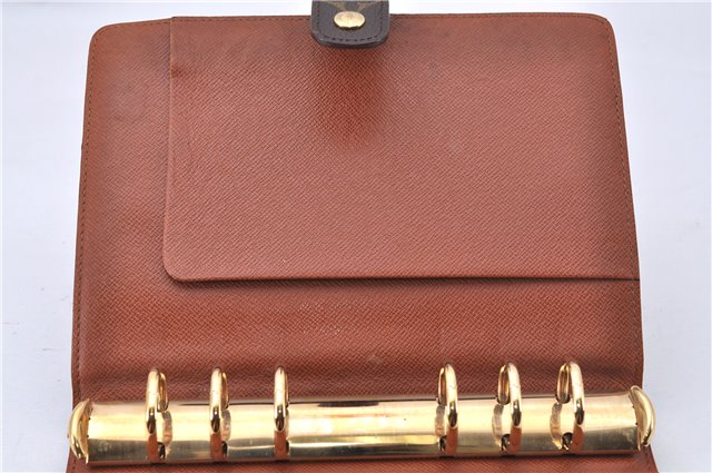 Authentic Louis Vuitton Monogram Agenda MM Notebook Cover R20004 LV 2727F