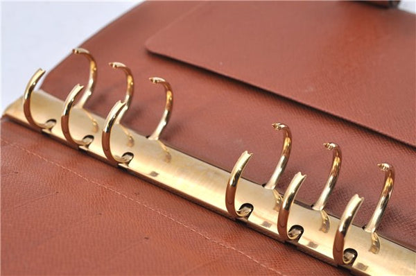 Authentic Louis Vuitton Monogram Agenda MM Notebook Cover R20004 LV 2727F