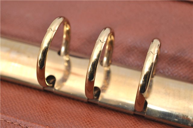 Authentic Louis Vuitton Monogram Agenda MM Notebook Cover R20004 LV 2727F