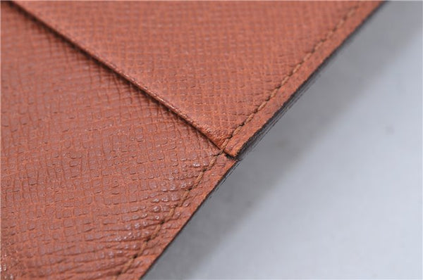 Authentic Louis Vuitton Monogram Agenda MM Notebook Cover R20004 LV 2727F