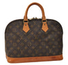 Authentic Louis Vuitton Monogram Alma Hand Bag M51130 LV 2728E
