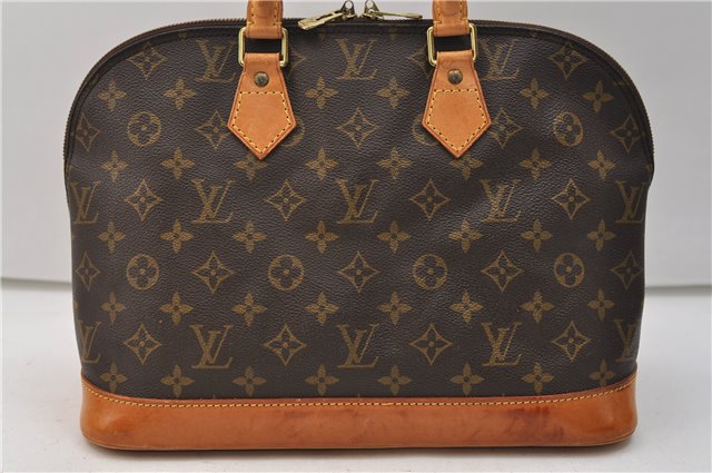 Authentic Louis Vuitton Monogram Alma Hand Bag M51130 LV 2728E