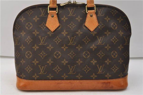 Authentic Louis Vuitton Monogram Alma Hand Bag M51130 LV 2728E
