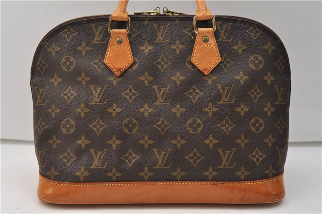 Authentic Louis Vuitton Monogram Alma Hand Bag M51130 LV 2728E