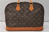 Authentic Louis Vuitton Monogram Alma Hand Bag M51130 LV 2728E