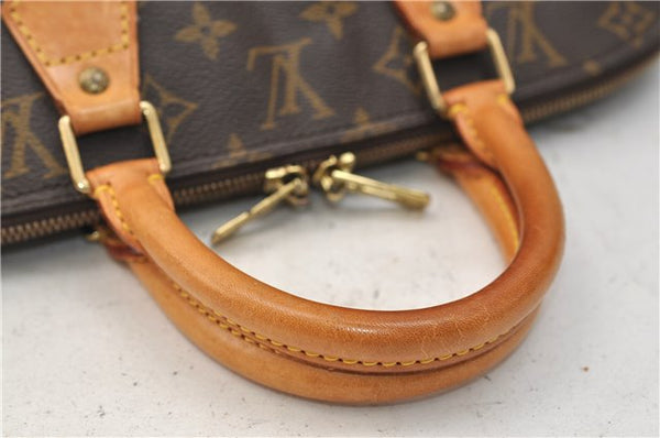 Authentic Louis Vuitton Monogram Alma Hand Bag M51130 LV 2728E
