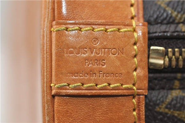 Authentic Louis Vuitton Monogram Alma Hand Bag M51130 LV 2728E