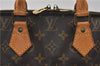 Authentic Louis Vuitton Monogram Alma Hand Bag M51130 LV 2728E