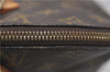 Authentic Louis Vuitton Monogram Alma Hand Bag M51130 LV 2728E