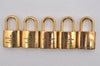 Authentic Louis Vuitton Padlock Gold 10Set LV 2728I