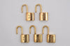 Authentic Louis Vuitton Padlock Gold 10Set LV 2728I