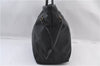 Authentic PRADA Vintage Nylon Tessuto Leather Shoulder Tote Bag Black 2730F