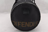 Authentic FENDI Nylon Leather Shoulder Hand Bag Purse Black Junk 2731I