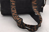 Authentic FENDI Nylon Leather Shoulder Hand Bag Purse Black Junk 2731I