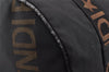 Authentic FENDI Nylon Leather Shoulder Hand Bag Purse Black Junk 2731I