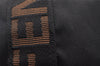 Authentic FENDI Nylon Leather Shoulder Hand Bag Purse Black Junk 2731I