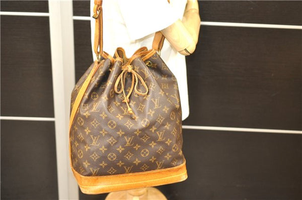 Authentic Louis Vuitton Monogram Noe Shoulder Bag M42224 LV 2732D