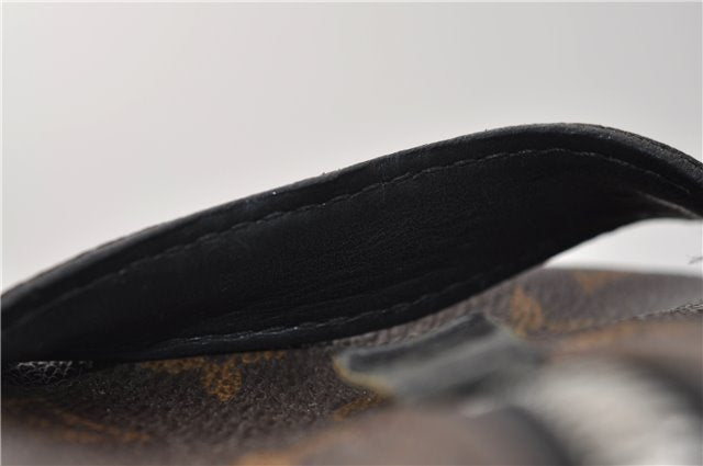 Auth Louis Vuitton Monogram Macassar Trousse Toilet Clutch Bag M40378 LV 2732E