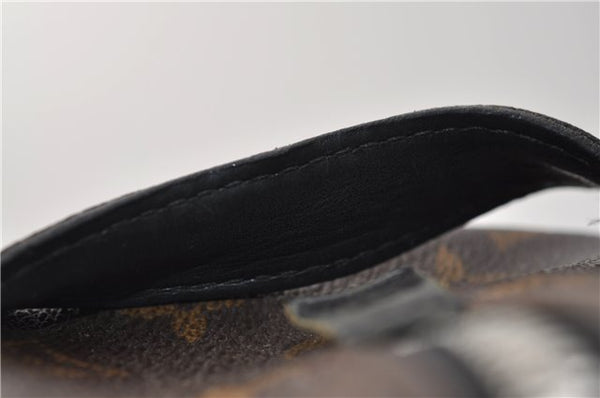 Auth Louis Vuitton Monogram Macassar Trousse Toilet Clutch Bag M40378 LV 2732E