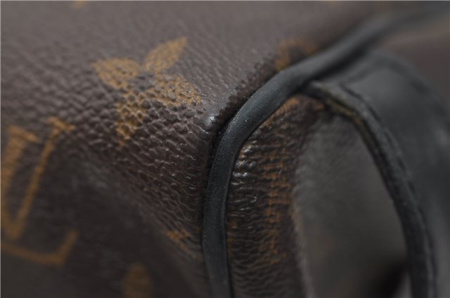 Auth Louis Vuitton Monogram Macassar Trousse Toilet Clutch Bag M40378 LV 2732E