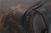 Auth Louis Vuitton Monogram Macassar Trousse Toilet Clutch Bag M40378 LV 2732E