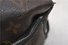 Auth Louis Vuitton Monogram Macassar Trousse Toilet Clutch Bag M40378 LV 2732E
