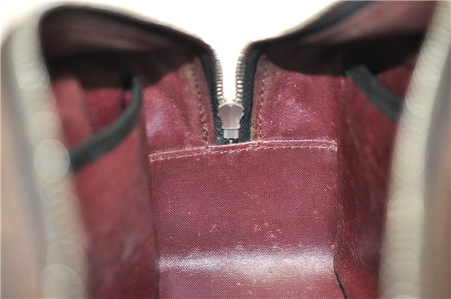 Auth Louis Vuitton Monogram Macassar Trousse Toilet Clutch Bag M40378 LV 2732E