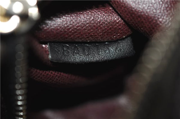 Auth Louis Vuitton Monogram Macassar Trousse Toilet Clutch Bag M40378 LV 2732E