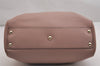 Authentic GUCCI Bamboo Shopper Small 2Way Hand Bag Leather 336032 Pink 2733I