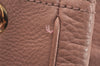 Authentic GUCCI Bamboo Shopper Small 2Way Hand Bag Leather 336032 Pink 2733I