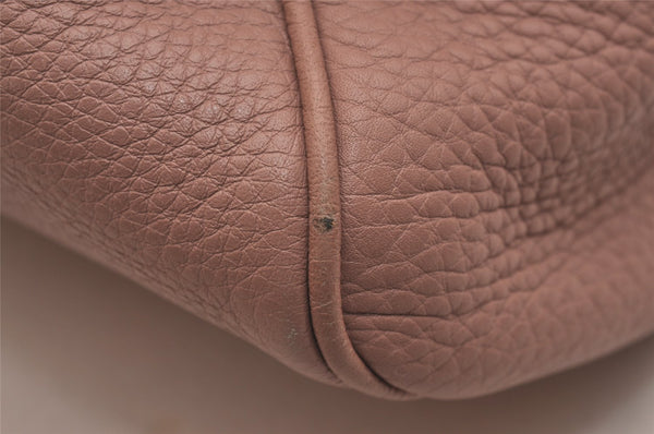 Authentic GUCCI Bamboo Shopper Small 2Way Hand Bag Leather 336032 Pink 2733I