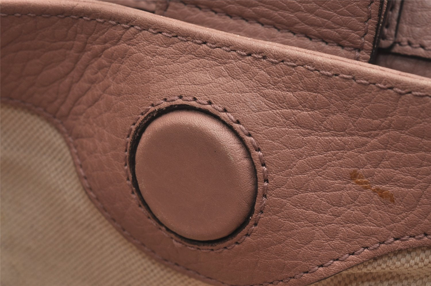 Authentic GUCCI Bamboo Shopper Small 2Way Hand Bag Leather 336032 Pink 2733I