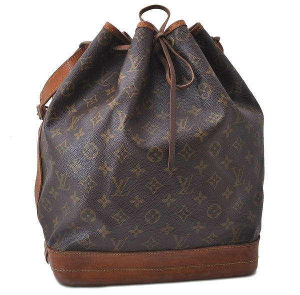 Authentic Louis Vuitton Monogram Noe Shoulder Bag M42224 LV 2734D