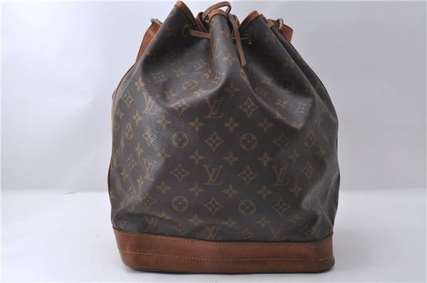 Authentic Louis Vuitton Monogram Noe Shoulder Bag M42224 LV 2734D