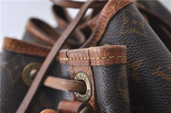 Authentic Louis Vuitton Monogram Noe Shoulder Bag M42224 LV 2734D