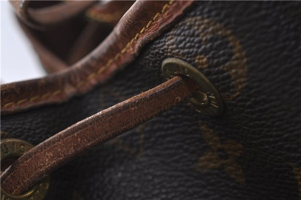 Authentic Louis Vuitton Monogram Noe Shoulder Bag M42224 LV 2734D