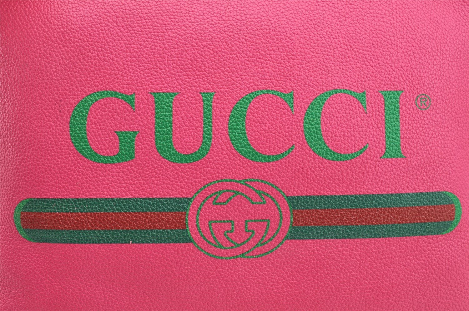 Authentic GUCCI Portfolio Clutch Hand Bag Purse Leather 500981 Pink 2734I