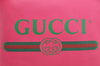 Authentic GUCCI Portfolio Clutch Hand Bag Purse Leather 500981 Pink 2734I