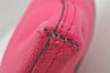 Authentic GUCCI Portfolio Clutch Hand Bag Purse Leather 500981 Pink 2734I