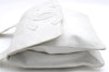 Authentic CHANEL Calf Skin CoCo Mark Shoulder Cross Body Bag Purse White 2735E