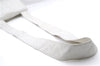 Authentic CHANEL Calf Skin CoCo Mark Shoulder Cross Body Bag Purse White 2735E
