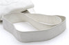 Authentic CHANEL Calf Skin CoCo Mark Shoulder Cross Body Bag Purse White 2735E